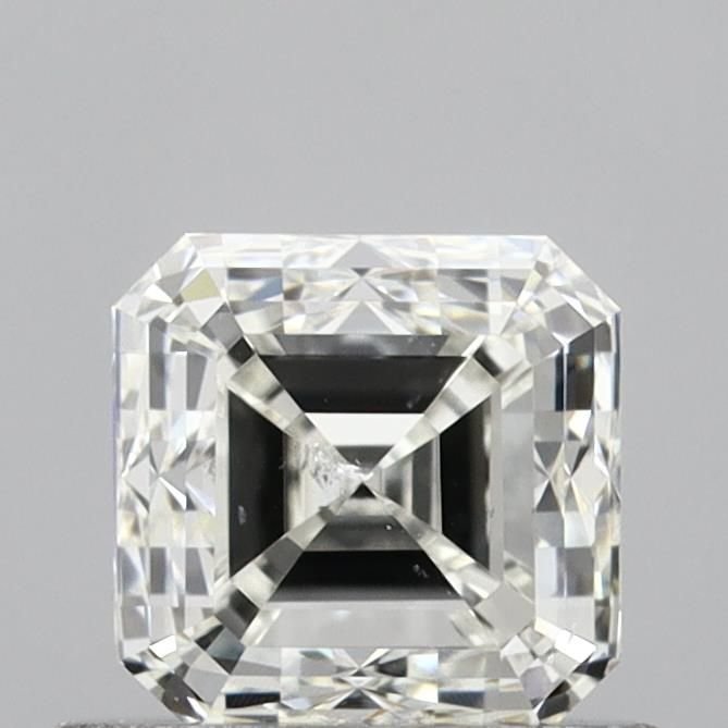 0.90ct J SI1 Good Cut Asscher Diamond