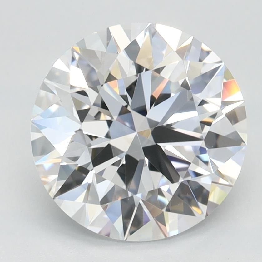 2.12ct D VVS1 Rare Carat Ideal Cut Round Lab Grown Diamond