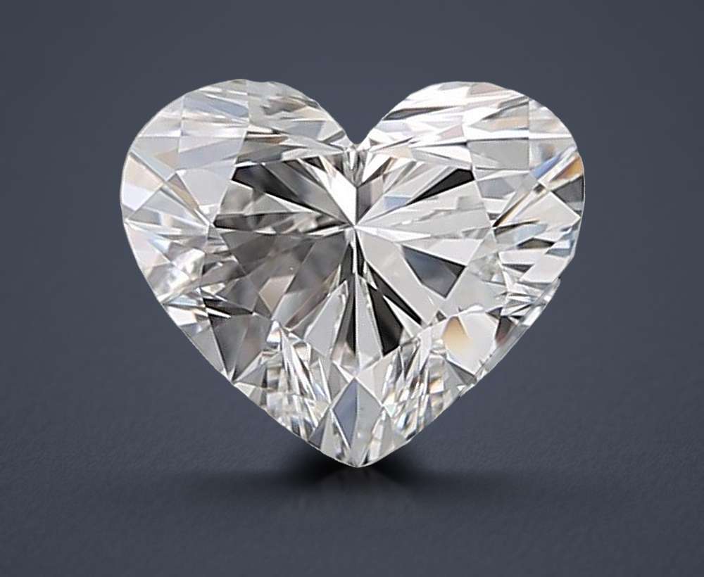0.70 Carat Heart Natural Diamond