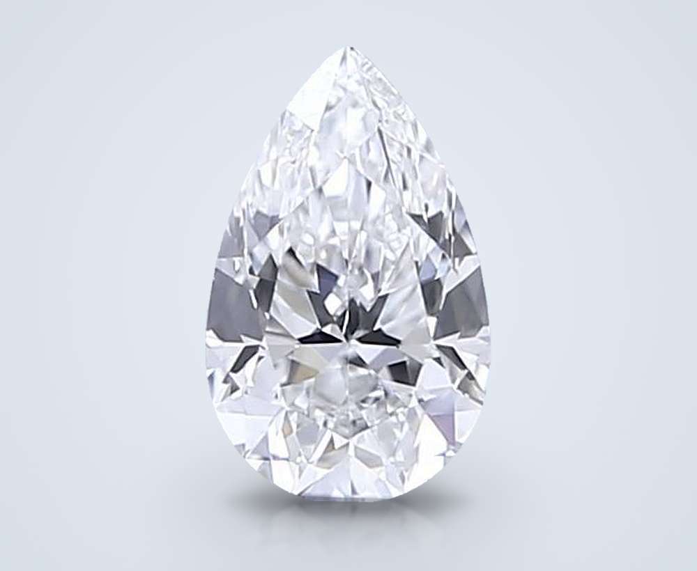 0.23 Carat Pear Natural Diamond
