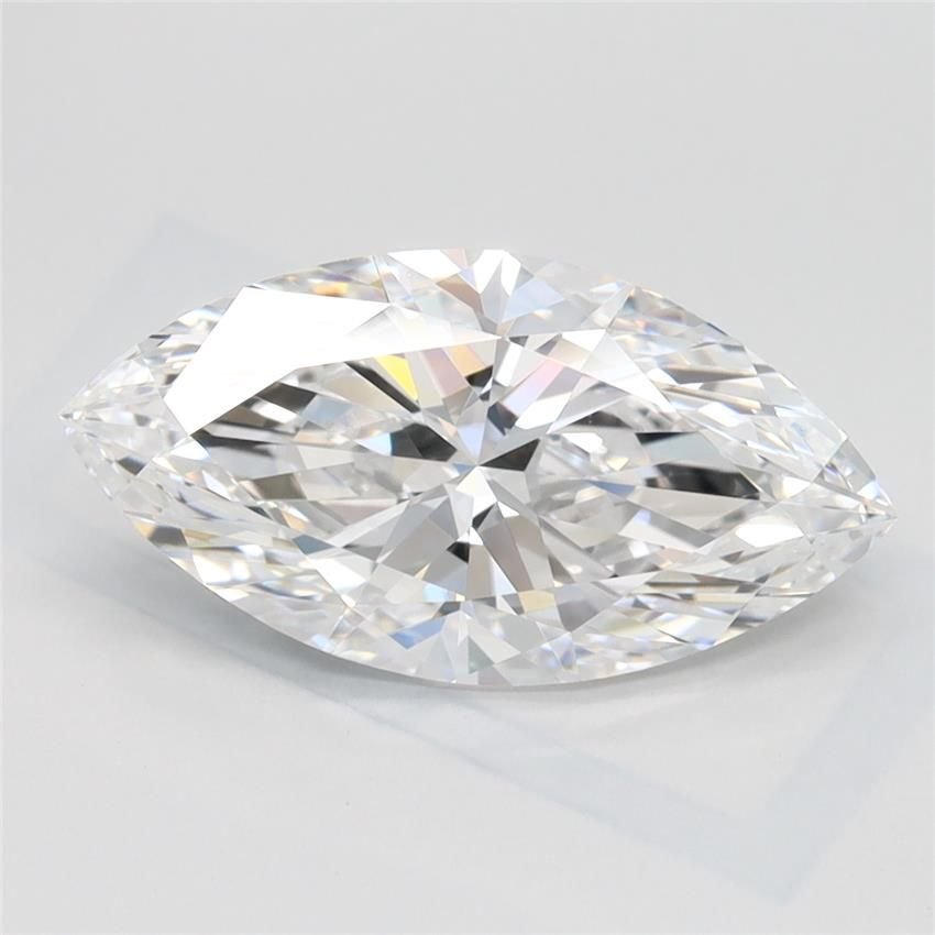 2.25ct D IF Rare Carat Ideal Cut Marquise Lab Grown Diamond