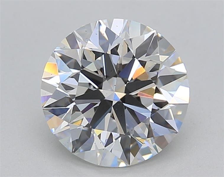 1.93ct F VS2 Rare Carat Ideal Cut Round Lab Grown Diamond