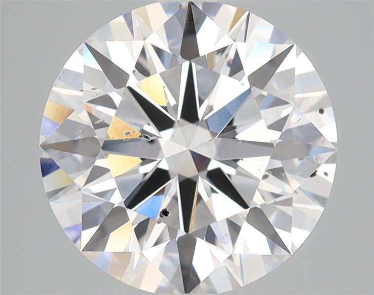 3.54ct E SI1 Rare Carat Ideal Cut Round Lab Grown Diamond