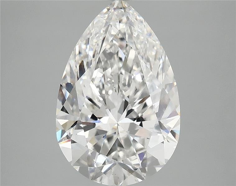 3.98 Carat Pear Lab Diamond
