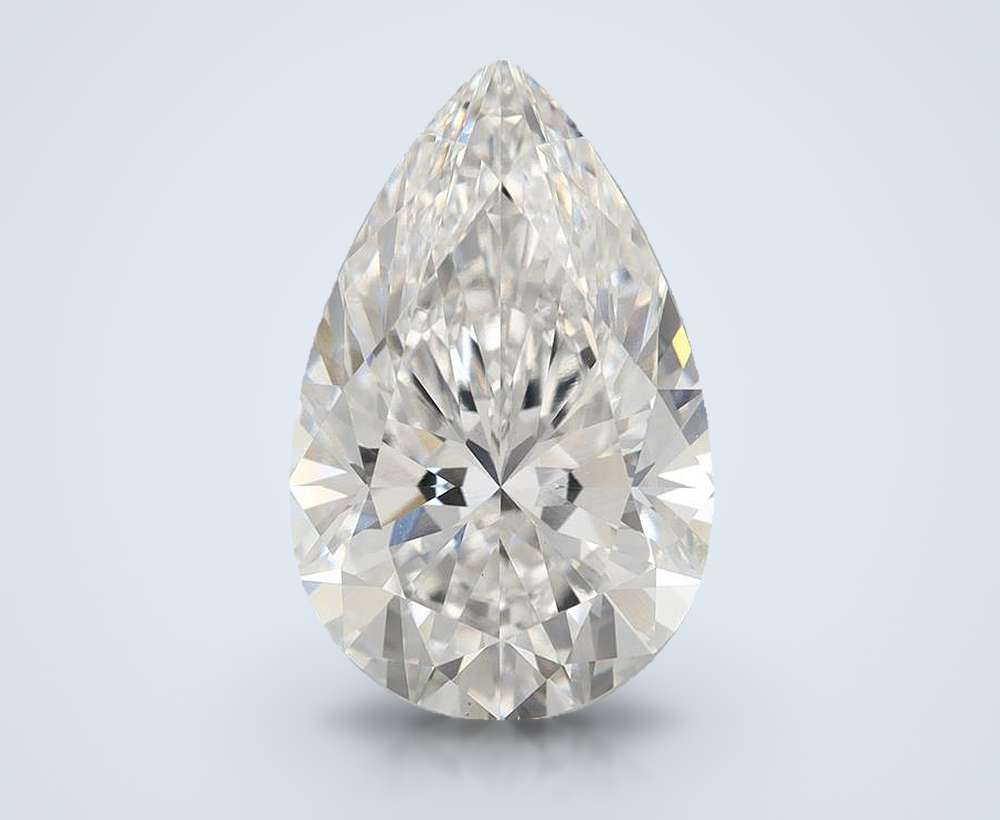 8.11 Carat Pear Lab Diamond