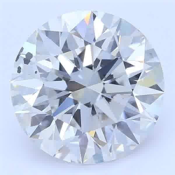 1.66ct H SI1 Rare Carat Ideal Cut Round Lab Grown Diamond