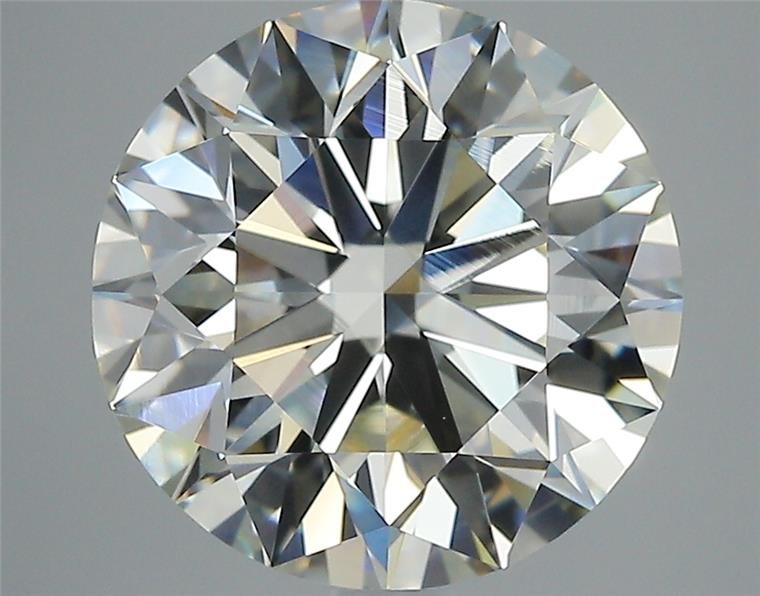 4.02ct K VS1 Rare Carat Ideal Cut Round Diamond