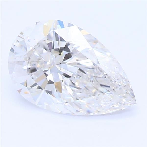 0.94ct E VS2 Rare Carat Ideal Cut Pear Lab Grown Diamond