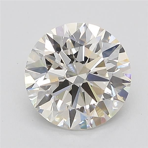 2.04ct F VS1 Rare Carat Ideal Cut Round Lab Grown Diamond