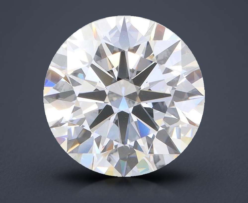 3.18 Carat Round Lab Diamond