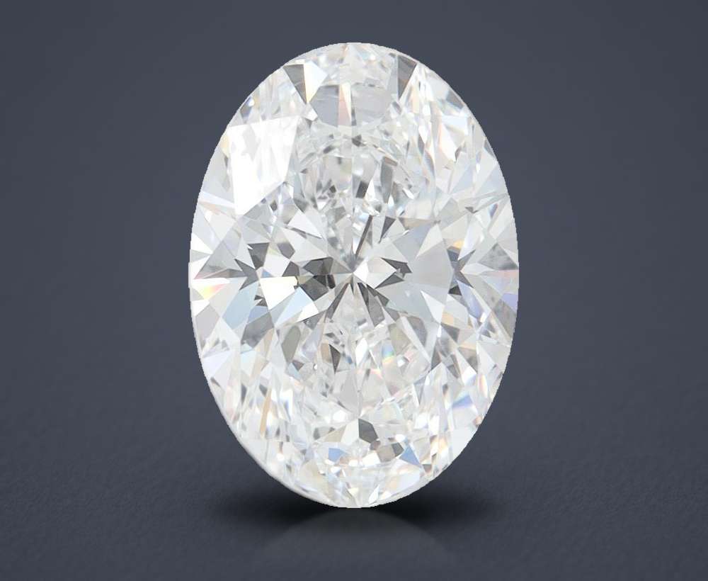 3.00 Carat Oval Lab Diamond