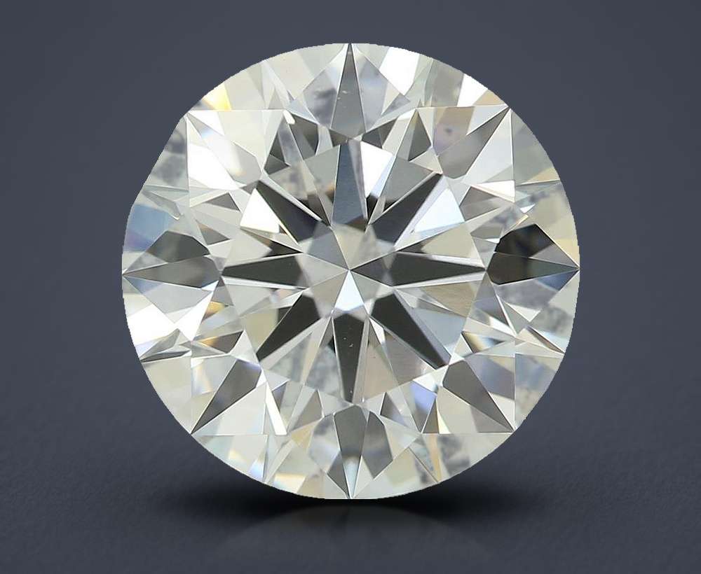 4.02 Carat Round Lab Diamond
