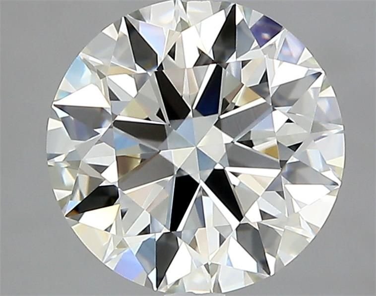 2.59ct K VS1 Rare Carat Ideal Cut Round Diamond