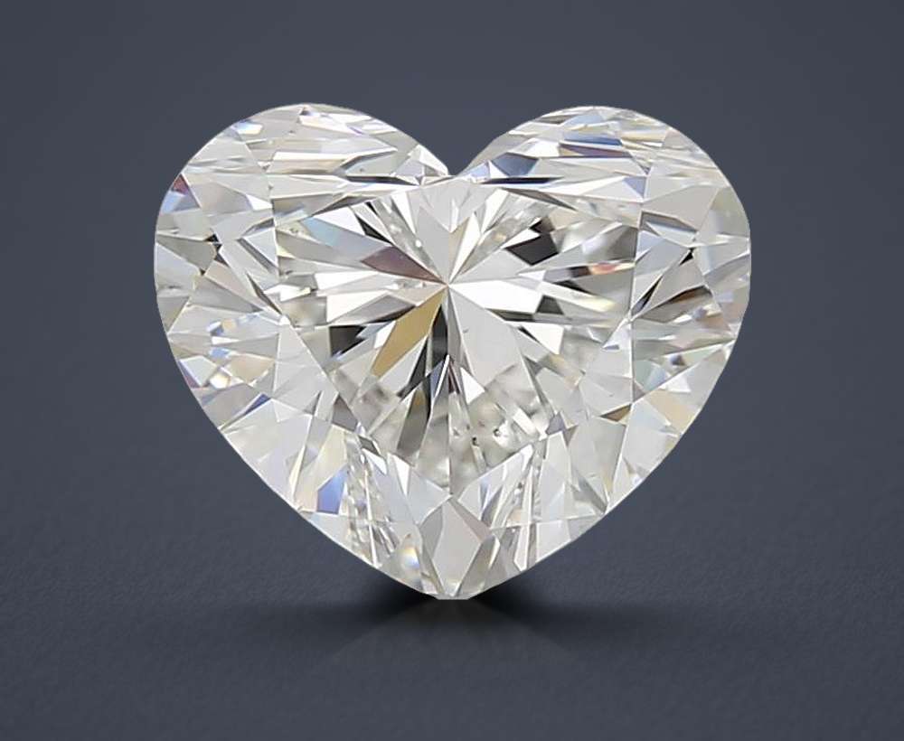 1.82 Carat Heart Natural Diamond