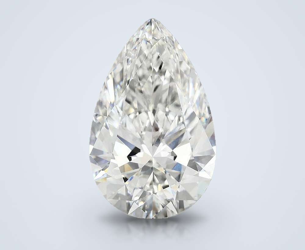 11.71 Carat Pear Lab Diamond