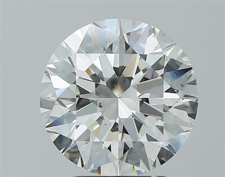 3.06ct J VS2 Rare Carat Ideal Cut Round Diamond