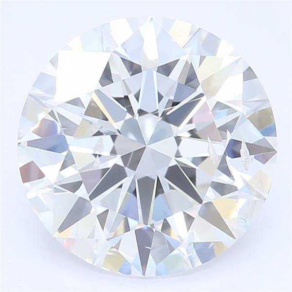 1.54ct F SI2 Rare Carat Ideal Cut Round Lab Grown Diamond