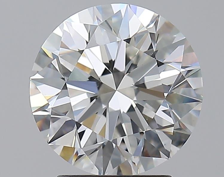 2.60ct G VS2 Rare Carat Ideal Cut Round Diamond