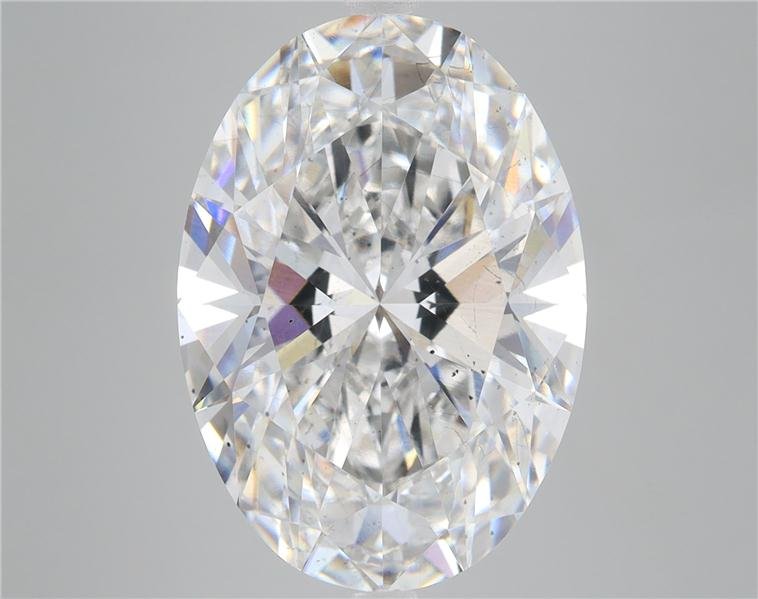 10.84ct F SI1 Rare Carat Ideal Cut Oval Lab Grown Diamond