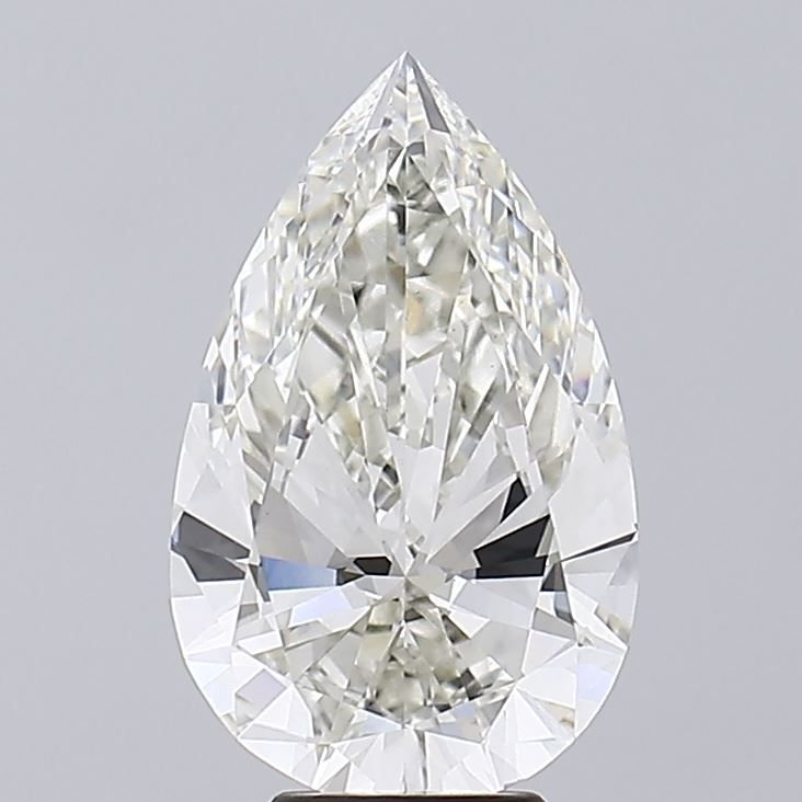 5.55ct I VVS2 Rare Carat Ideal Cut Pear Lab Grown Diamond