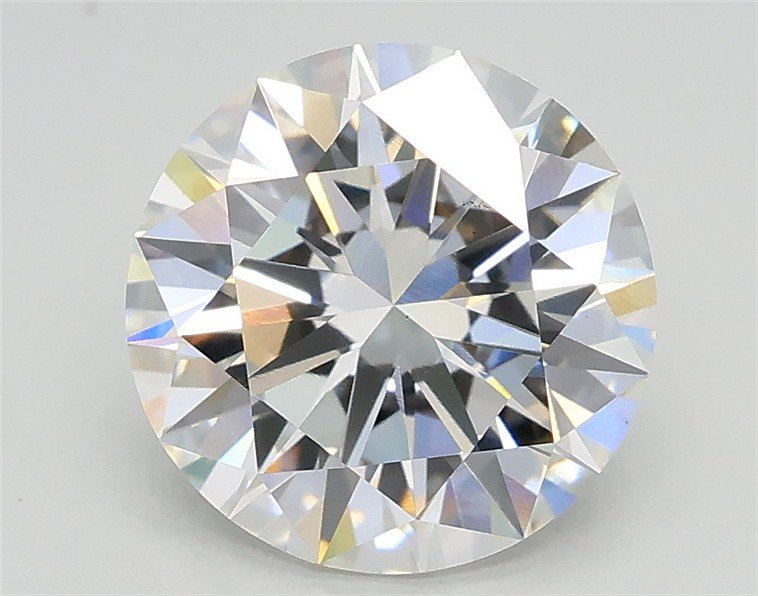 2.01ct F VS1 Excellent Cut Round Lab Grown Diamond