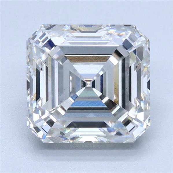 2.06ct H VS1 Rare Carat Ideal Cut Asscher Lab Grown Diamond