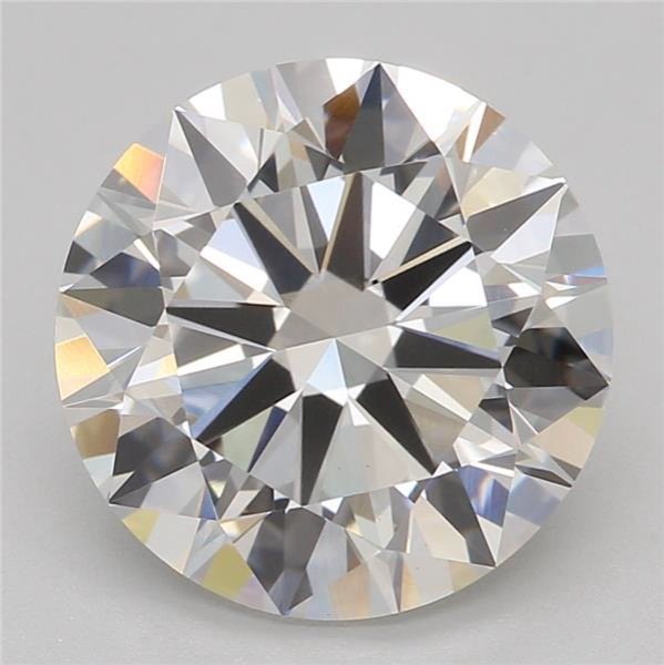 2.53ct F VS1 Excellent Cut Round Lab Grown Diamond