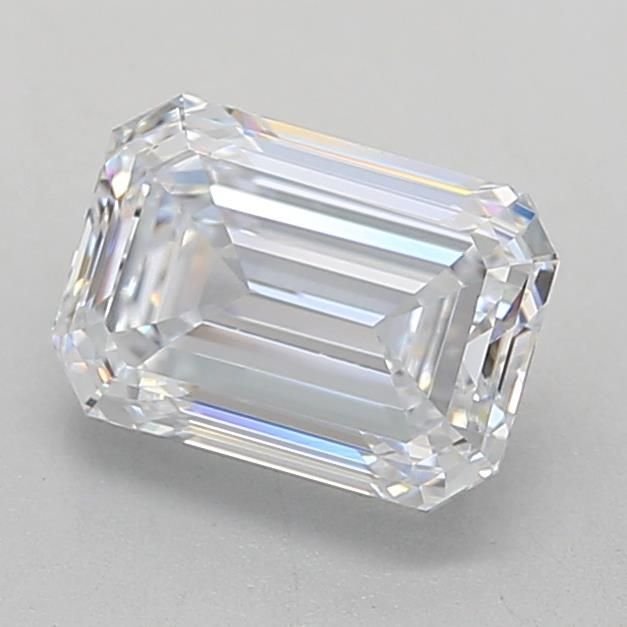 1.50ct D VS1 Rare Carat Ideal Cut Emerald Lab Grown Diamond