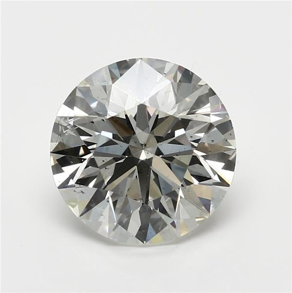 2.07ct K SI2 Rare Carat Ideal Cut Round Diamond