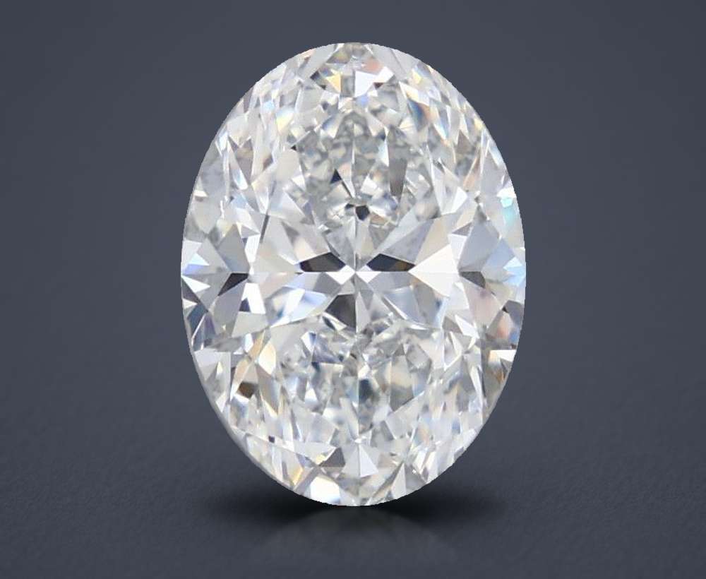0.77 Carat Oval Natural Diamond