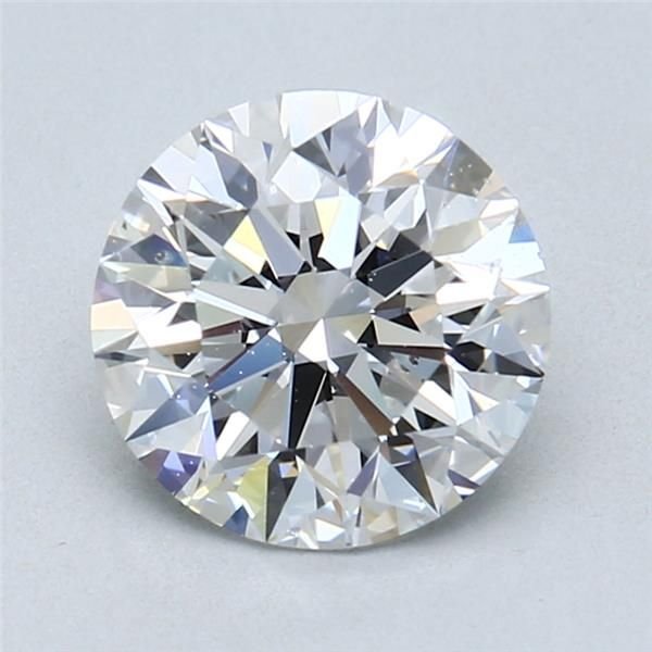 2.01ct D SI2 Rare Carat Ideal Cut Round Diamond