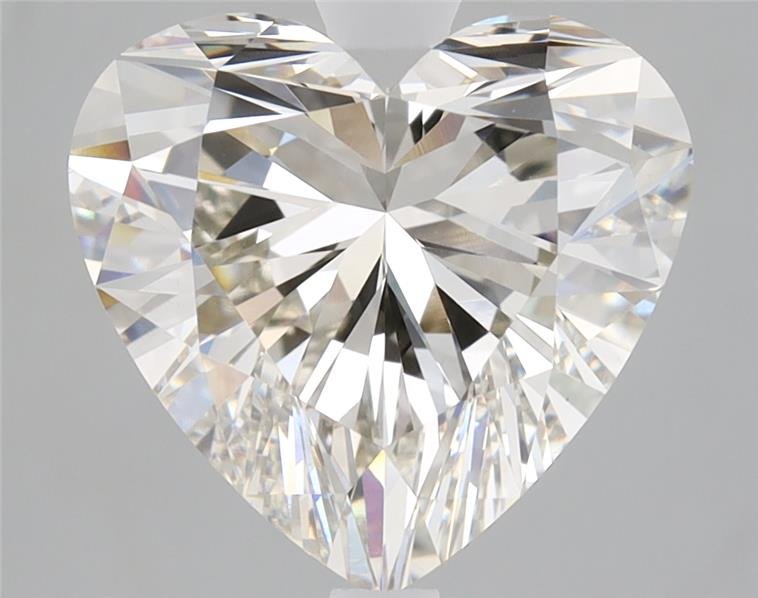 3.77ct I VVS2 Rare Carat Ideal Cut Heart Lab Grown Diamond