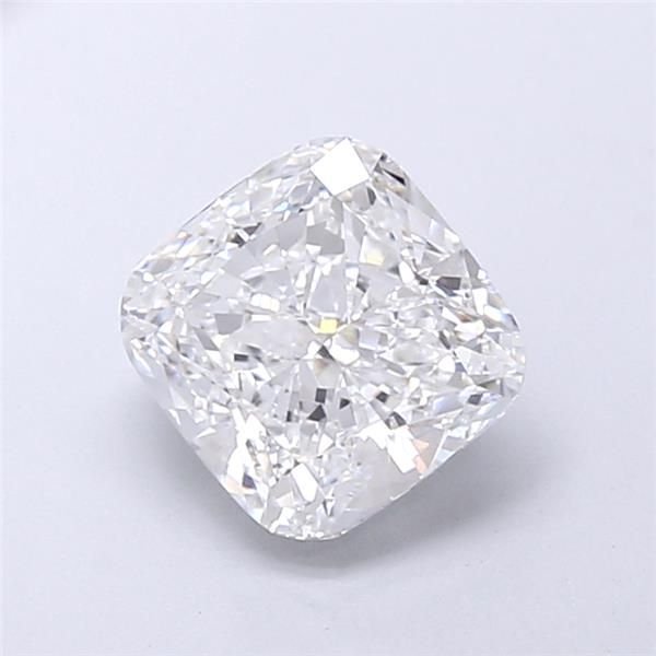 2.26ct D VVS2 Rare Carat Ideal Cut Cushion Lab Grown Diamond