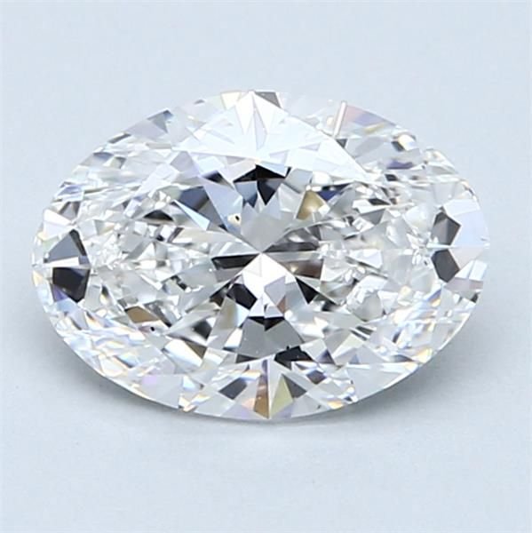 1.51ct E VS2 Rare Carat Ideal Cut Oval Diamond