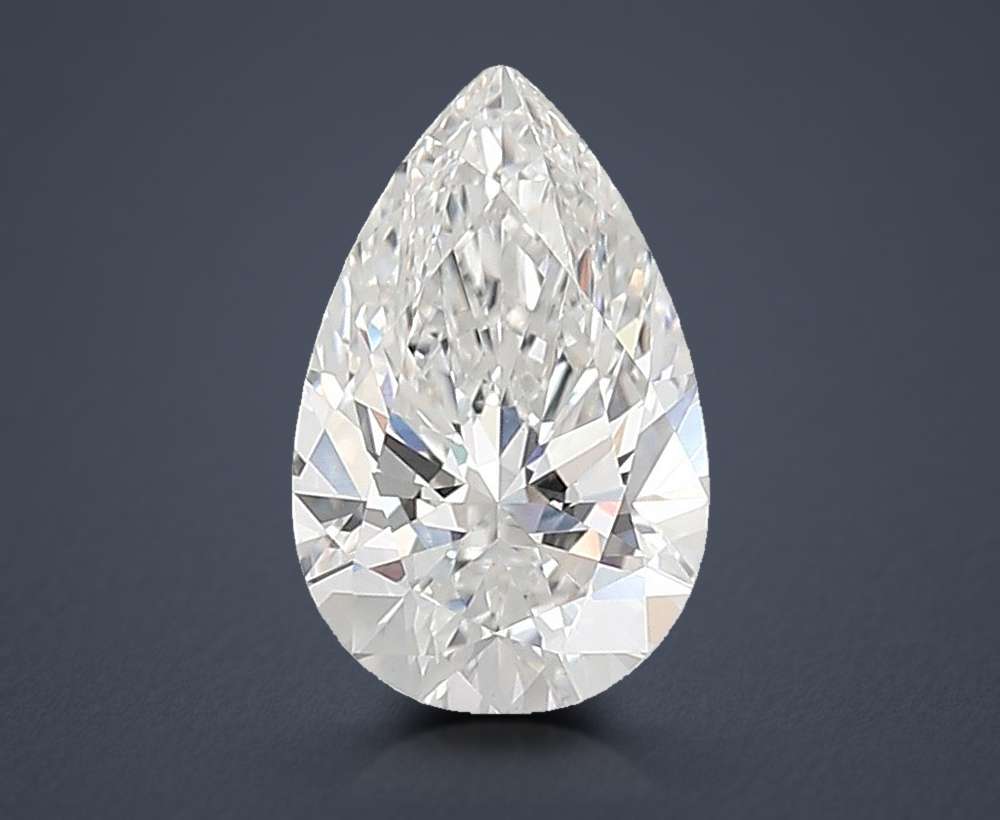 3.26 Carat Pear Lab Diamond