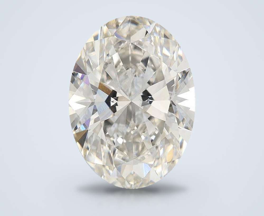 4.13 Carat Oval Lab Diamond