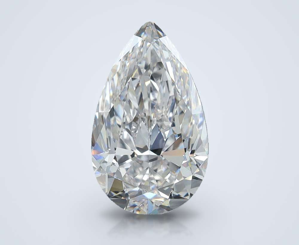 3.01 Carat Pear Natural Diamond