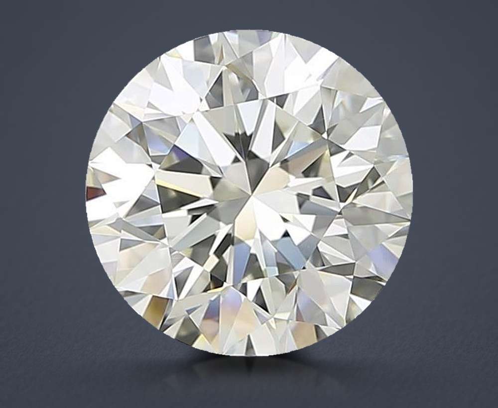 3.70 Carat Round Natural Diamond