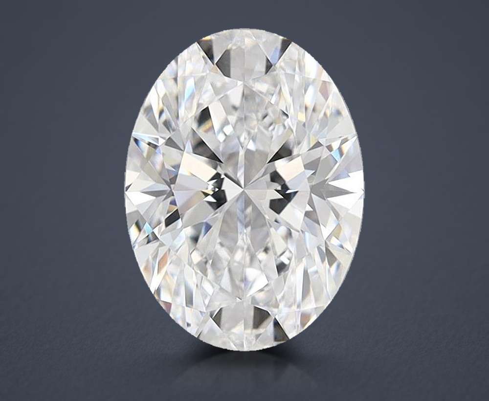 2.00 Carat Oval Lab Diamond