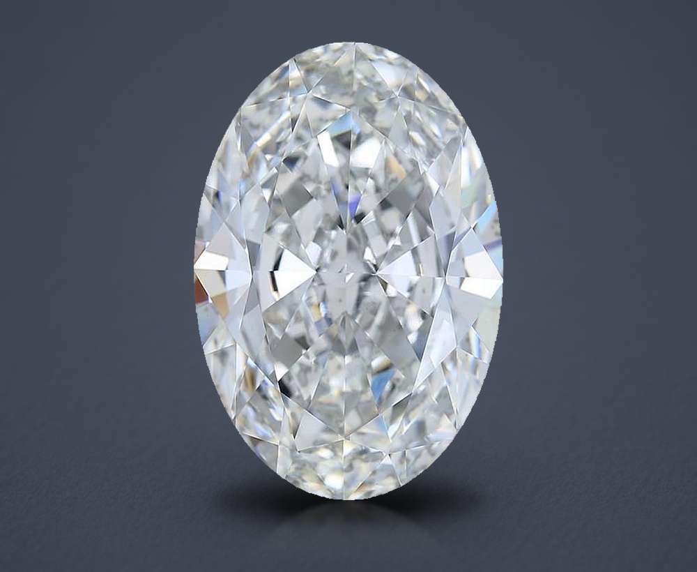 15.05 Carat Oval Lab Diamond