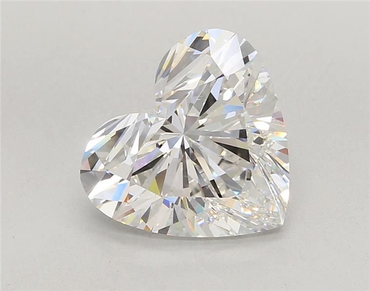 4.54ct E VVS2 Rare Carat Ideal Cut Heart Lab Grown Diamond