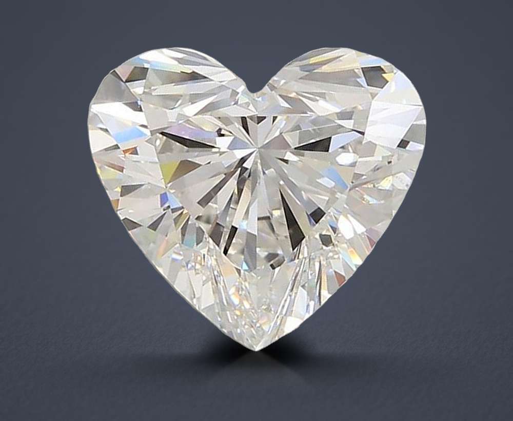 4.54 Carat Heart Lab Diamond