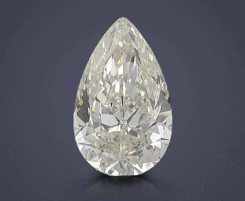 3.01 Carat Pear Natural Diamond