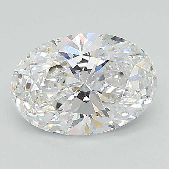 1.09ct D SI1 Rare Carat Ideal Cut Oval Lab Grown Diamond