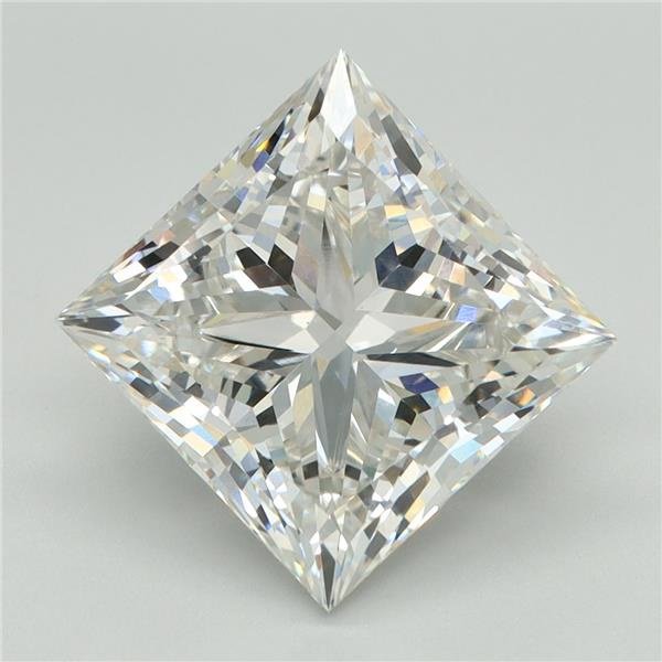 5.52ct G VS1 Rare Carat Ideal Cut Princess Lab Grown Diamond