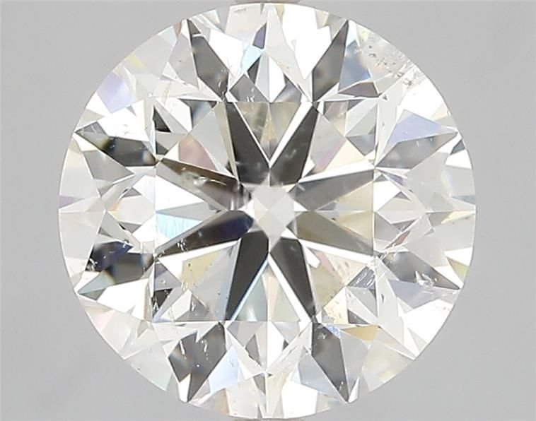 4.02ct I SI1 Very Good Cut Round Diamond