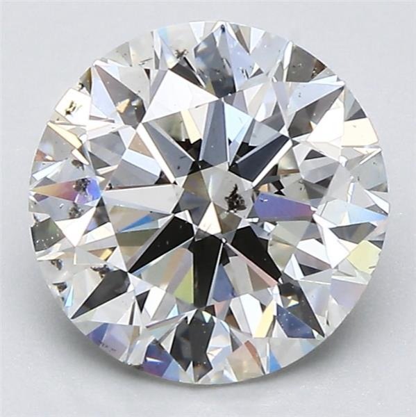 2.50ct H SI2 Rare Carat Ideal Cut Round Diamond