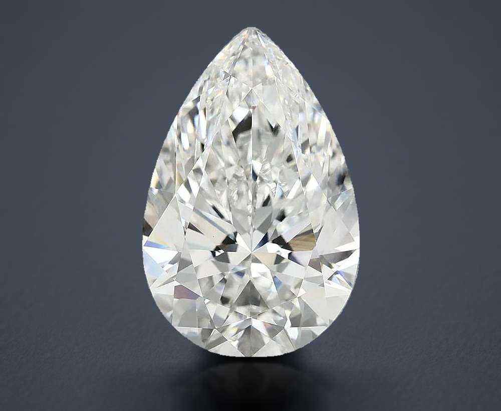 7.20 Carat Pear Lab Diamond