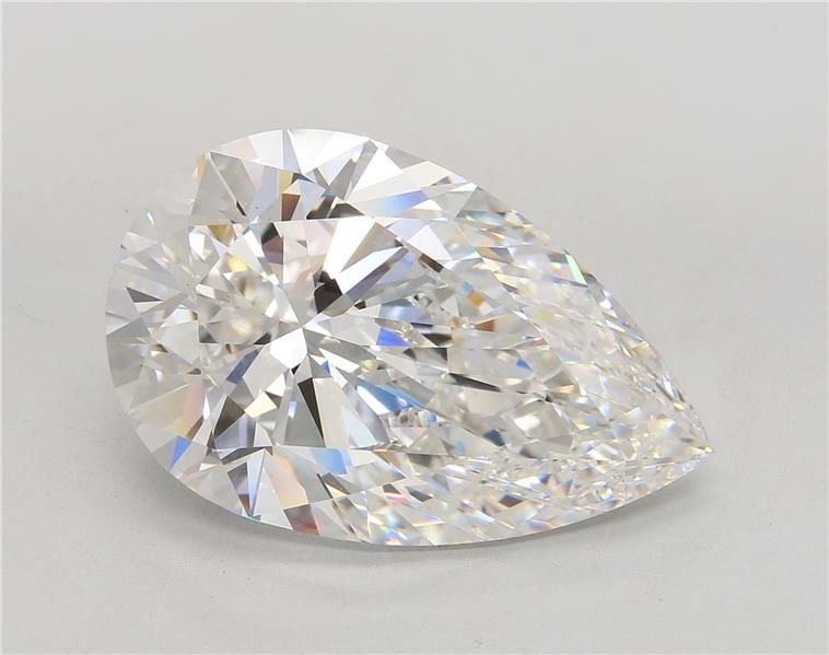 20.10ct F VS1 Rare Carat Ideal Cut Pear Lab Grown Diamond