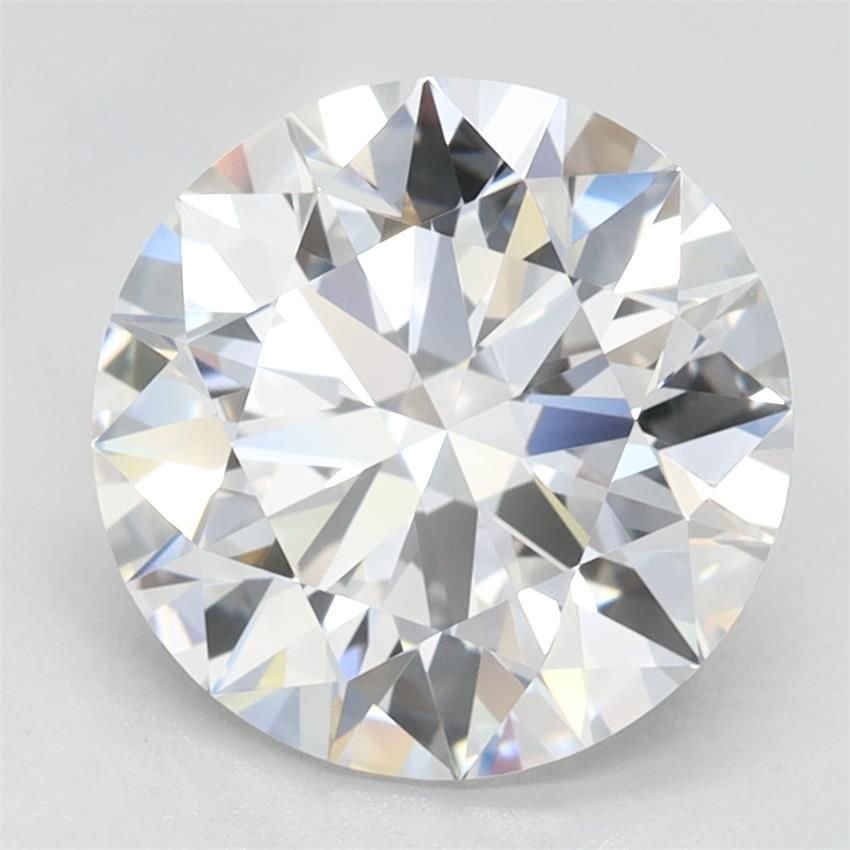 2.56ct E VVS1 Rare Carat Ideal Cut Round Lab Grown Diamond